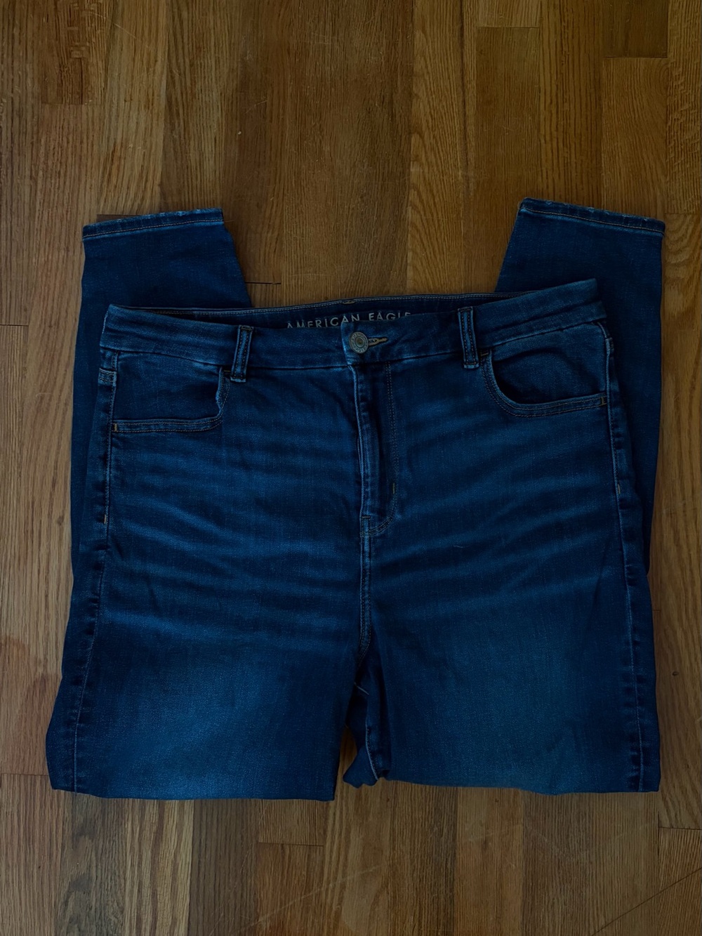 American Eagle Outfitters Dark Blue Skinny Jeans
